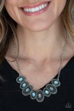 Load image into Gallery viewer, Trinket Trove Blue Necklace - SC Bling Boutique