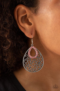 Seize The Stage -Pink Earring - SC Bling Boutique