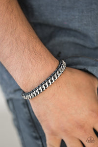 Rugged Rancher Black Urban Bracelet - SC Bling Boutique