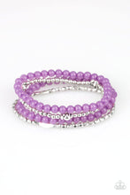 Cargar imagen en el visor de la galería, Blossoming Buttercups Purple Bracelet - SC Bling Boutique