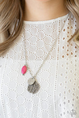 Free-Spirited Forager Pink Necklace - SC Bling Boutique