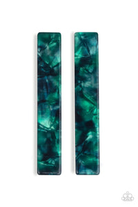 Right HAIR, Right Now Green Hair Clip - SC Bling Boutique