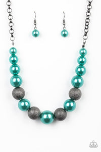 Color Me CEO Green Necklace - SC Bling Boutique