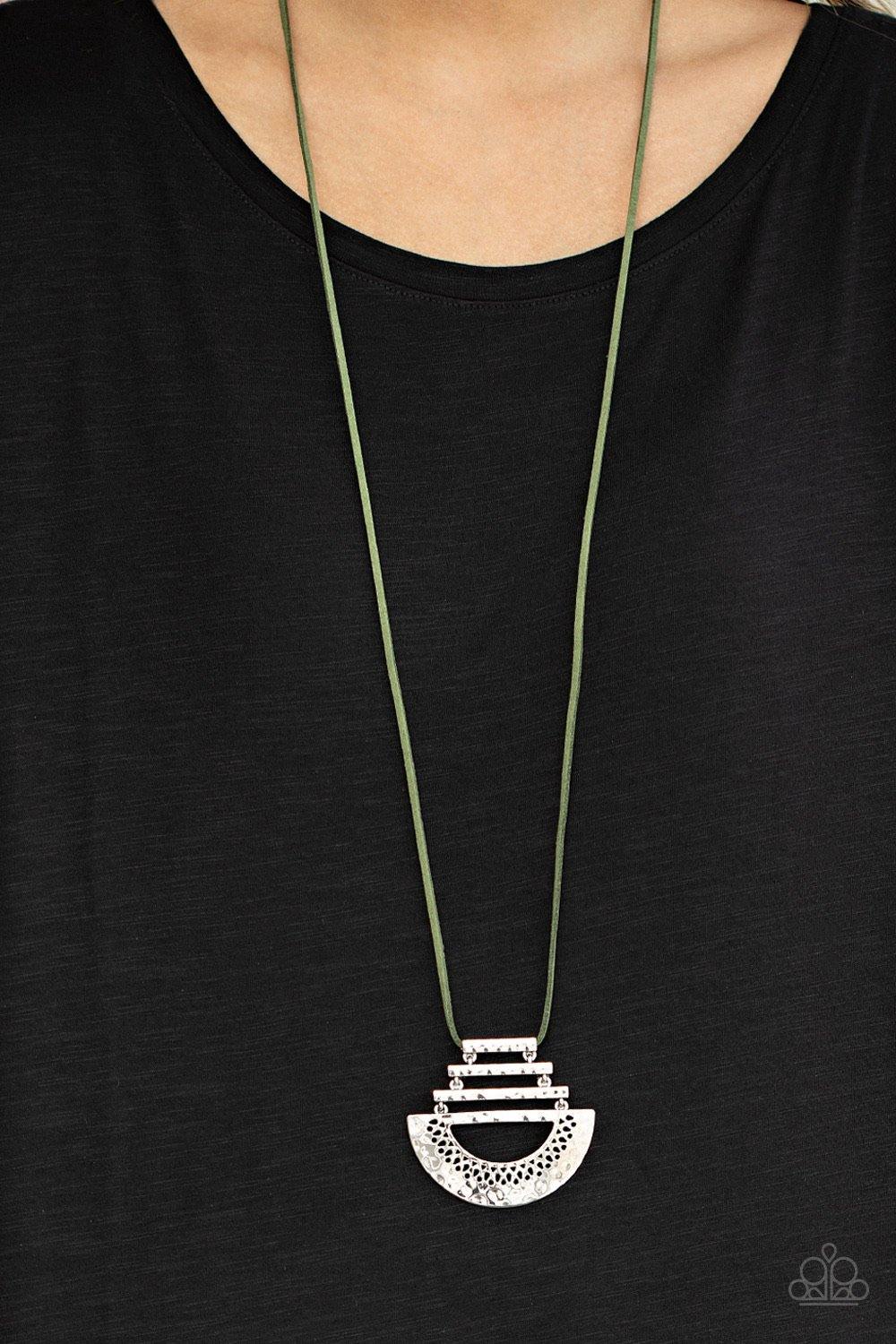 Rise and SHRINE - Green Necklace - SC Bling Boutique