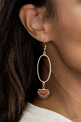 SOL Purpose Gold Earring - SC Bling Boutique