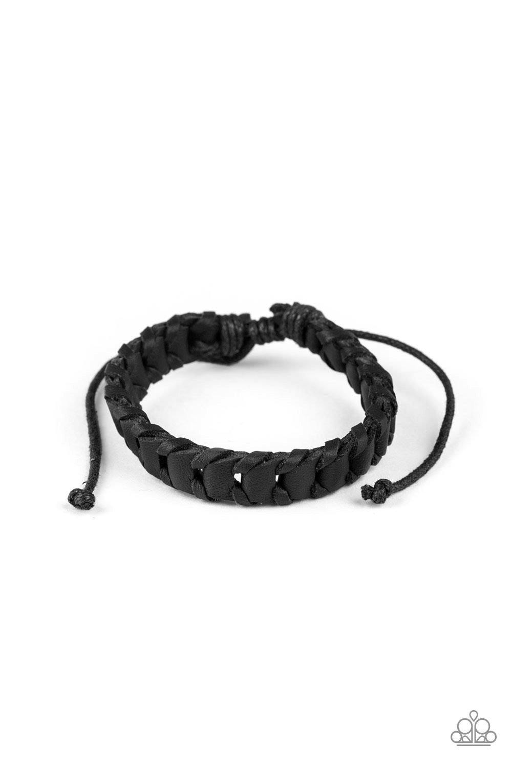 Grit And Grease Black Urban Bracelet - SC Bling Boutique