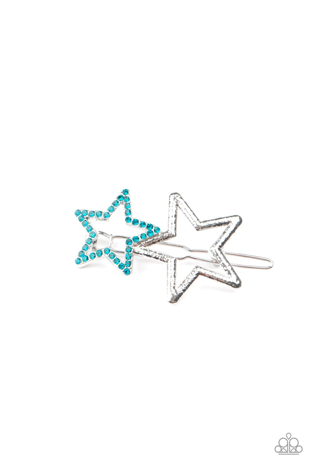 Let’s Get This Party STAR-Ted! Blue Hair Clip - SC Bling Boutique