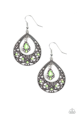 All-Girl Glow Green Earring - SC Bling Boutique