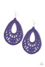 Cargar imagen en el visor de la galería, Zesty Zen Purple Earring - SC Bling Boutique