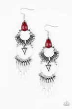 Laden Sie das Bild in den Galerie-Viewer, Progressively Pioneer - Red Earring - SC Bling Boutique