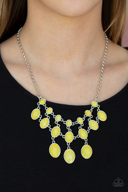 Mermaid Marmalade Yellow Necklace - SC Bling Boutique