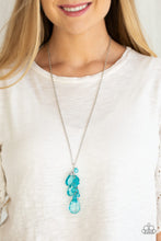 Laden Sie das Bild in den Galerie-Viewer, Summer Solo Blue Necklace - SC Bling Boutique