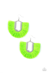 Tassel Tropicana Green Earring - SC Bling Boutique