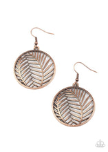 Laden Sie das Bild in den Galerie-Viewer, Palm Perfection - Copper Earring - SC Bling Boutique