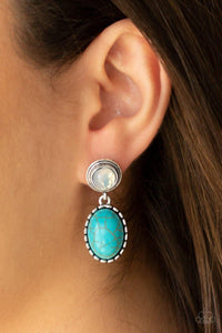 Western Oasis - Blue Post Earring - SC Bling Boutique