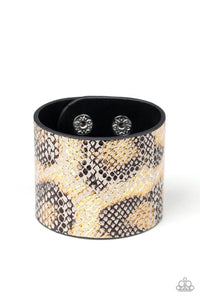 Serpent Shimmer Silver Urban Bracelet - SC Bling Boutique