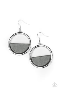 Stuck in Retrograde - Silver Earring - SC Bling Boutique