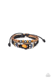 Wander More Orange Urban Bracelet - SC Bling Boutique