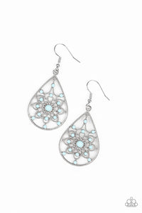 Paparazzi A Flair For Fabulous Blue earrings - SC Bling Boutique