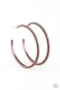 Girl Gang Copper Earring - SC Bling Boutique