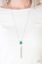 Laden Sie das Bild in den Galerie-Viewer, The Glow Show Blue Necklace - SC Bling Boutique