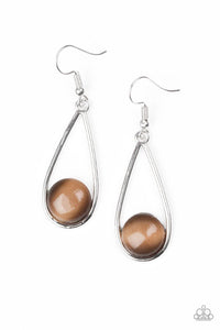 Over The Moon Brown Earring - SC Bling Boutique