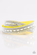 Load image into Gallery viewer, Shimmer and Sass Yellow Urban Bracelet - SC Bling Boutique