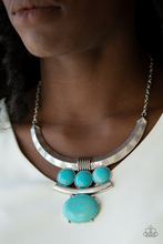 Laden Sie das Bild in den Galerie-Viewer, Commander in Chiefette - Blue Necklace - SC Bling Boutique