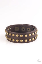 Load image into Gallery viewer, Biker Bold Brown Urban Bracelet - SC Bling Boutique