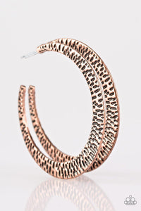 BEAST Friends Forever - Copper Hoop Earring - SC Bling Boutique