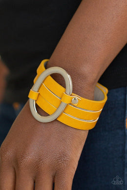 Cowgirl Cavalier Yellow Urban Bracelet - SC Bling Boutique