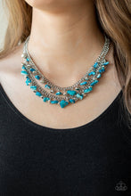 Laden Sie das Bild in den Galerie-Viewer, Pebble Pioneer Blue Necklace - SC Bling Boutique