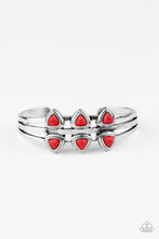 Load image into Gallery viewer, Tribal Triad - Red Bracelet - SC Bling Boutique