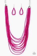 Cargar imagen en el visor de la galería, Peacefully Pacific Necklace Pink - SC Bling Boutique