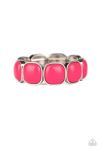 Vivacious Volume Pink Bracelet - SC Bling Boutique