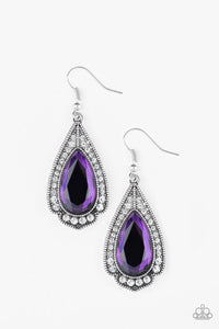 Superstar Stardom Purple Earring - SC Bling Boutique