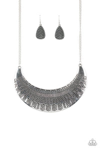 Large As Life Silver Necklace - SC Bling Boutique