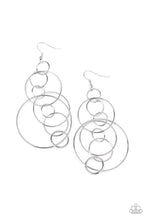 Cargar imagen en el visor de la galería, Running Circles Around You - Silver Earring - SC Bling Boutique