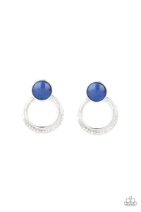 Glow Roll - Blue Post Earrings - SC Bling Boutique