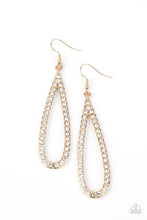 Load image into Gallery viewer, Glitzy Goals - Gold Earring - SC Bling Boutique