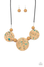 Laden Sie das Bild in den Galerie-Viewer, Pop The Cork Blue Necklace - SC Bling Boutique