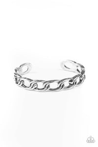 LINK Tank Silver Bracelet - SC Bling Boutique