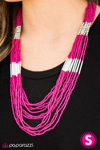 Let it BEAD Pink Necklace - SC Bling Boutique