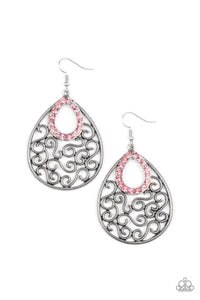 Seize The Stage -Pink Earring - SC Bling Boutique