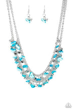 Laden Sie das Bild in den Galerie-Viewer, Pebble Pioneer Blue Necklace - SC Bling Boutique