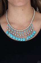 Laden Sie das Bild in den Galerie-Viewer, Rural Revival Blue Necklace - SC Bling Boutique