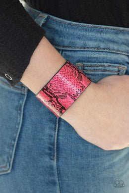 It’s a Jungle Out There Pink Urban Bracelet - SC Bling Boutique