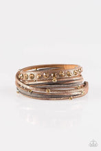 Load image into Gallery viewer, Catwalk It Off - Brown Urban Bracelet - SC Bling Boutique