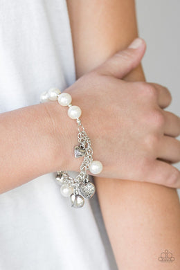 More Amour White Bracelet - SC Bling Boutique