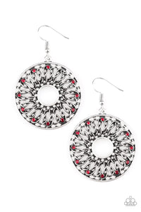 Malibu Musical Earring- Red - SC Bling Boutique